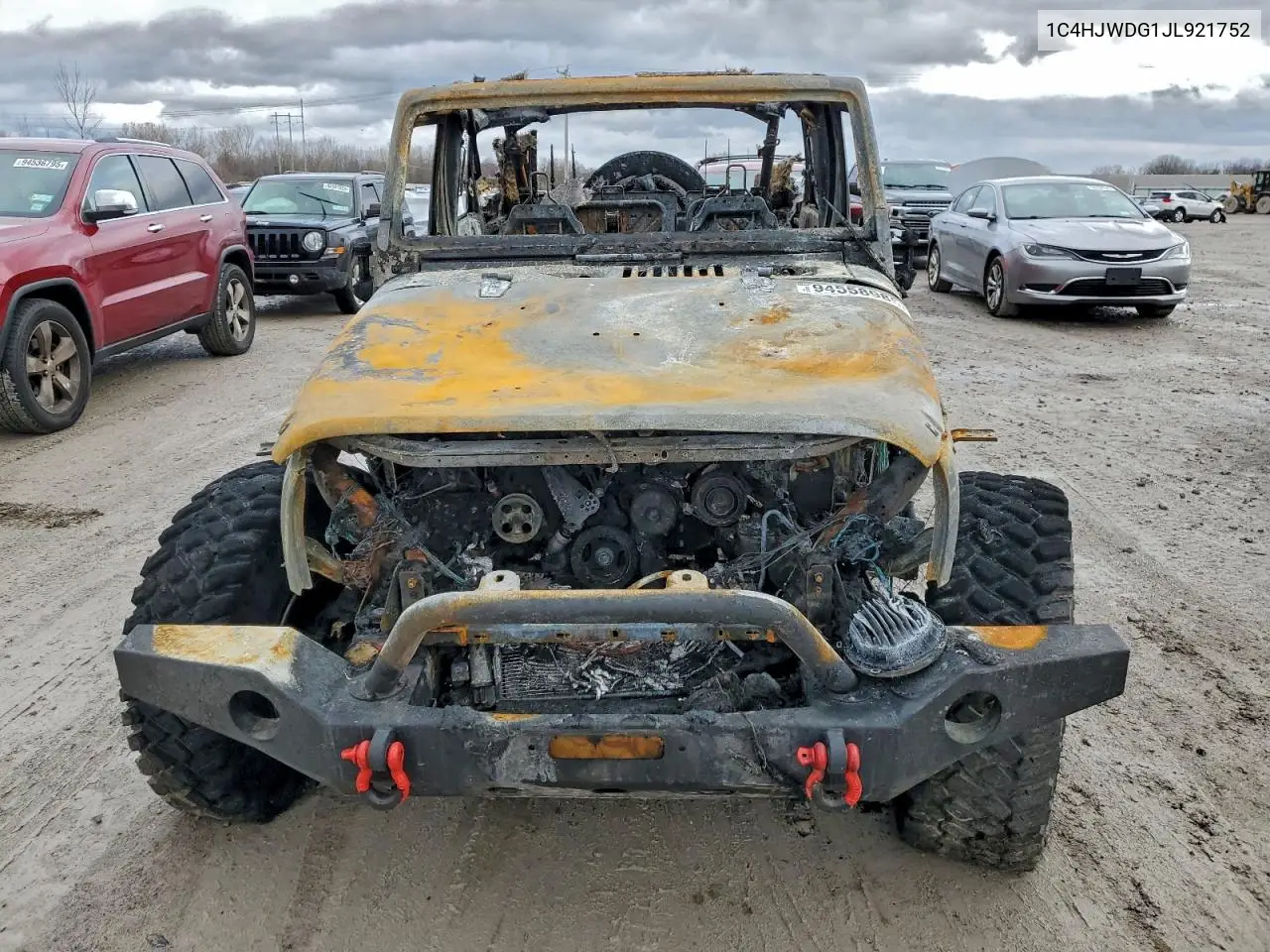 1C4HJWDG1JL921752 2018 Jeep Wrangler Unlimited Sport