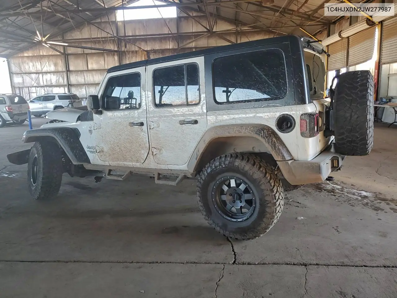 1C4HJXDN2JW277987 2018 Jeep Wrangler Unlimited Sport