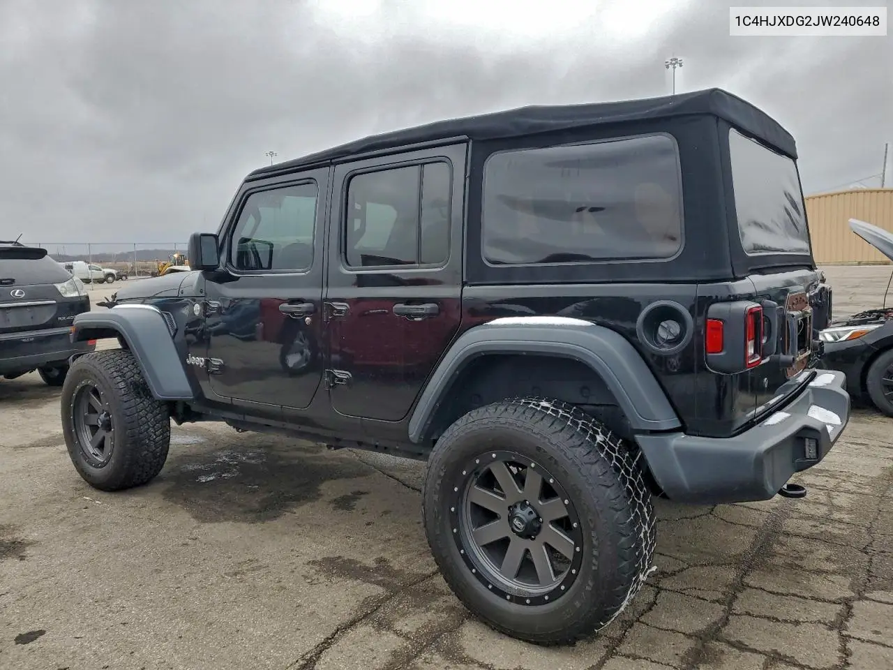 1C4HJXDG2JW240648 2018 Jeep Wrangler Unlimited Sport