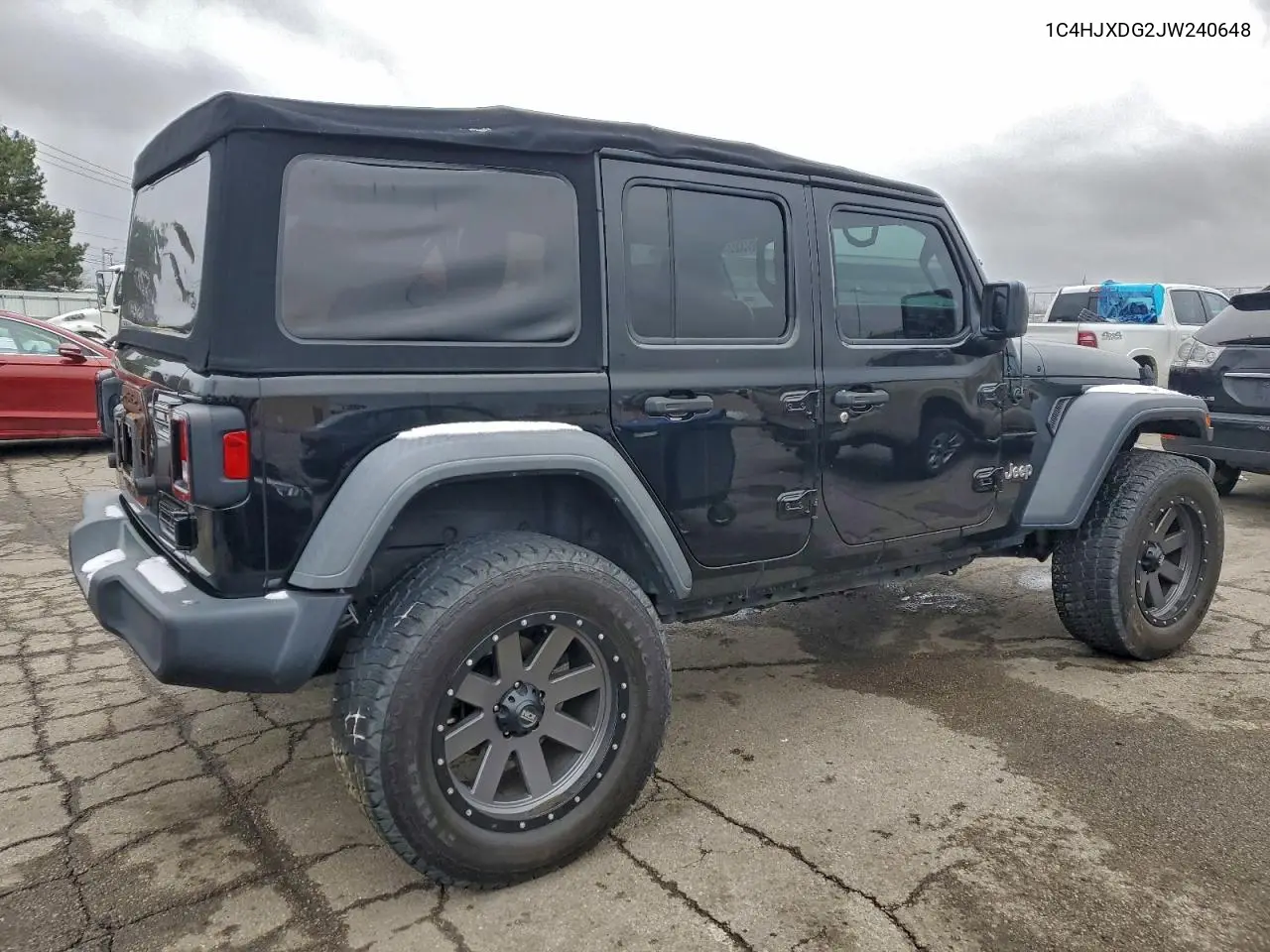 1C4HJXDG2JW240648 2018 Jeep Wrangler Unlimited Sport