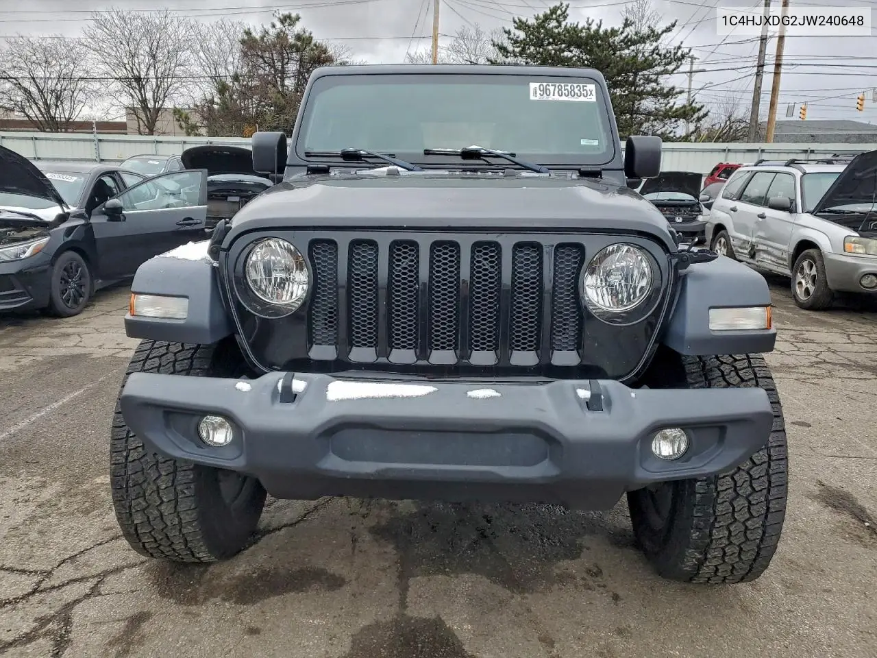 1C4HJXDG2JW240648 2018 Jeep Wrangler Unlimited Sport