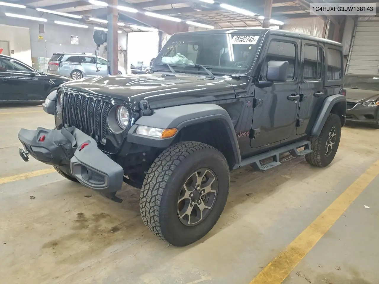 1C4HJXFG3JW138143 2018 Jeep Wrangler Unlimited Rubicon
