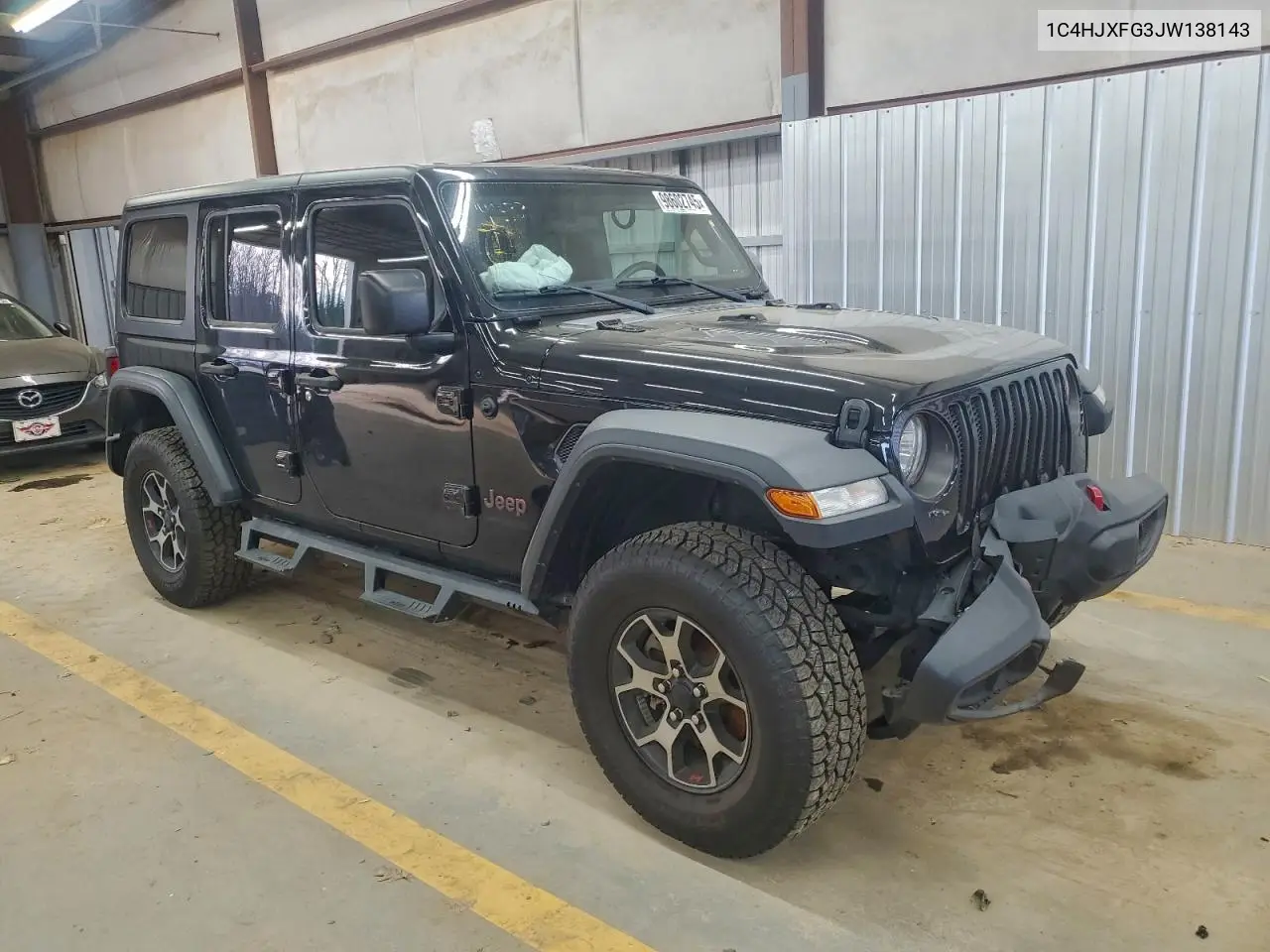 1C4HJXFG3JW138143 2018 Jeep Wrangler Unlimited Rubicon