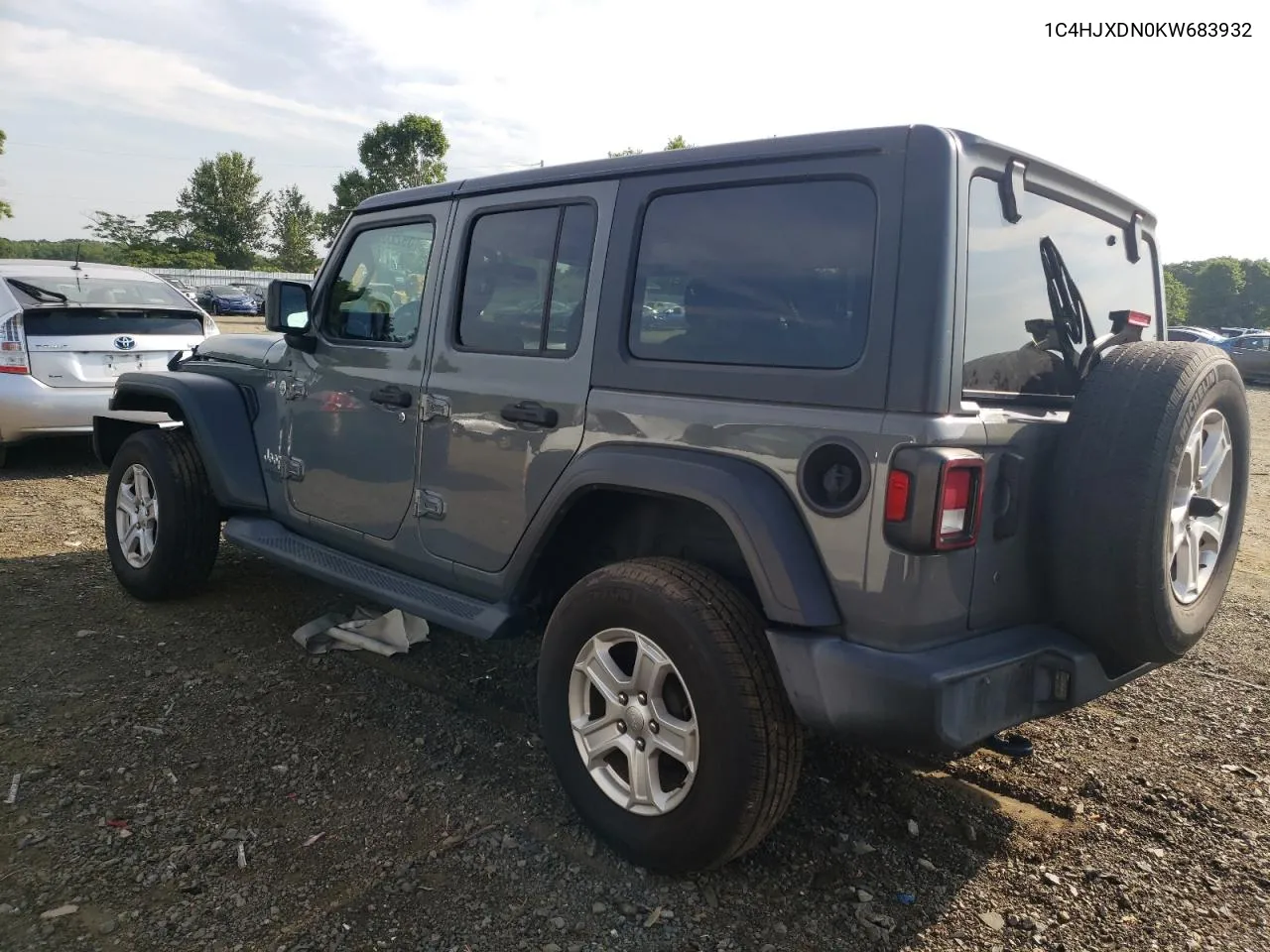 2019 Jeep Wrangler Unlimited Sport VIN: 1C4HJXDN0KW683932 Lot: 59226024