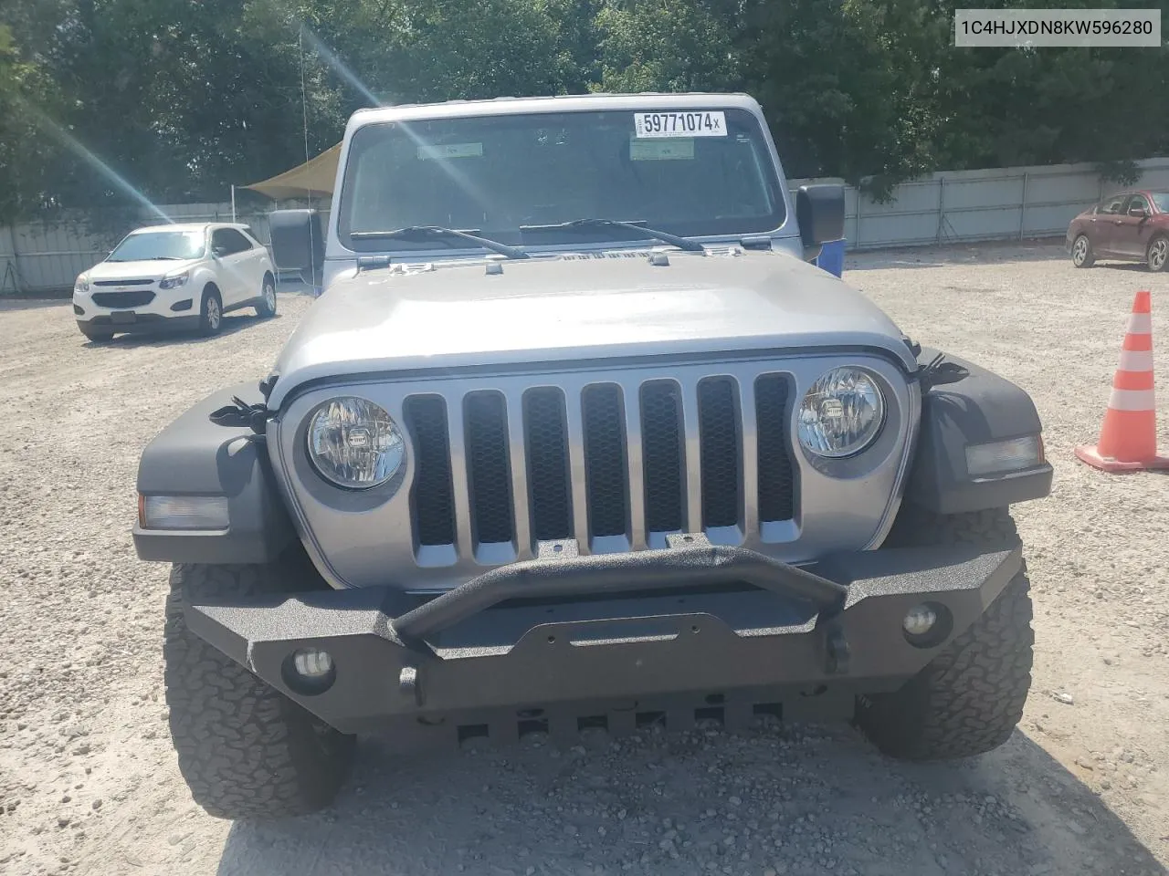 1C4HJXDN8KW596280 2019 Jeep Wrangler Unlimited Sport