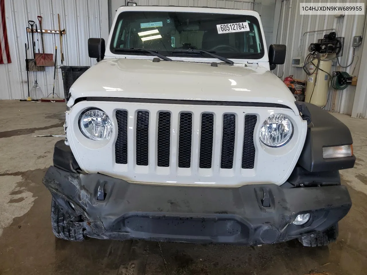 1C4HJXDN9KW689955 2019 Jeep Wrangler Unlimited Sport