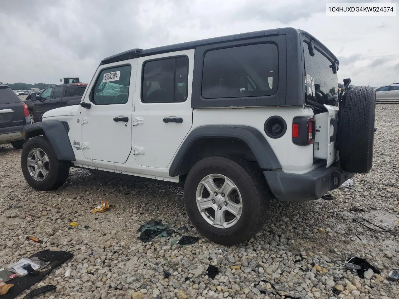 1C4HJXDG4KW524574 2019 Jeep Wrangler Unlimited Sport