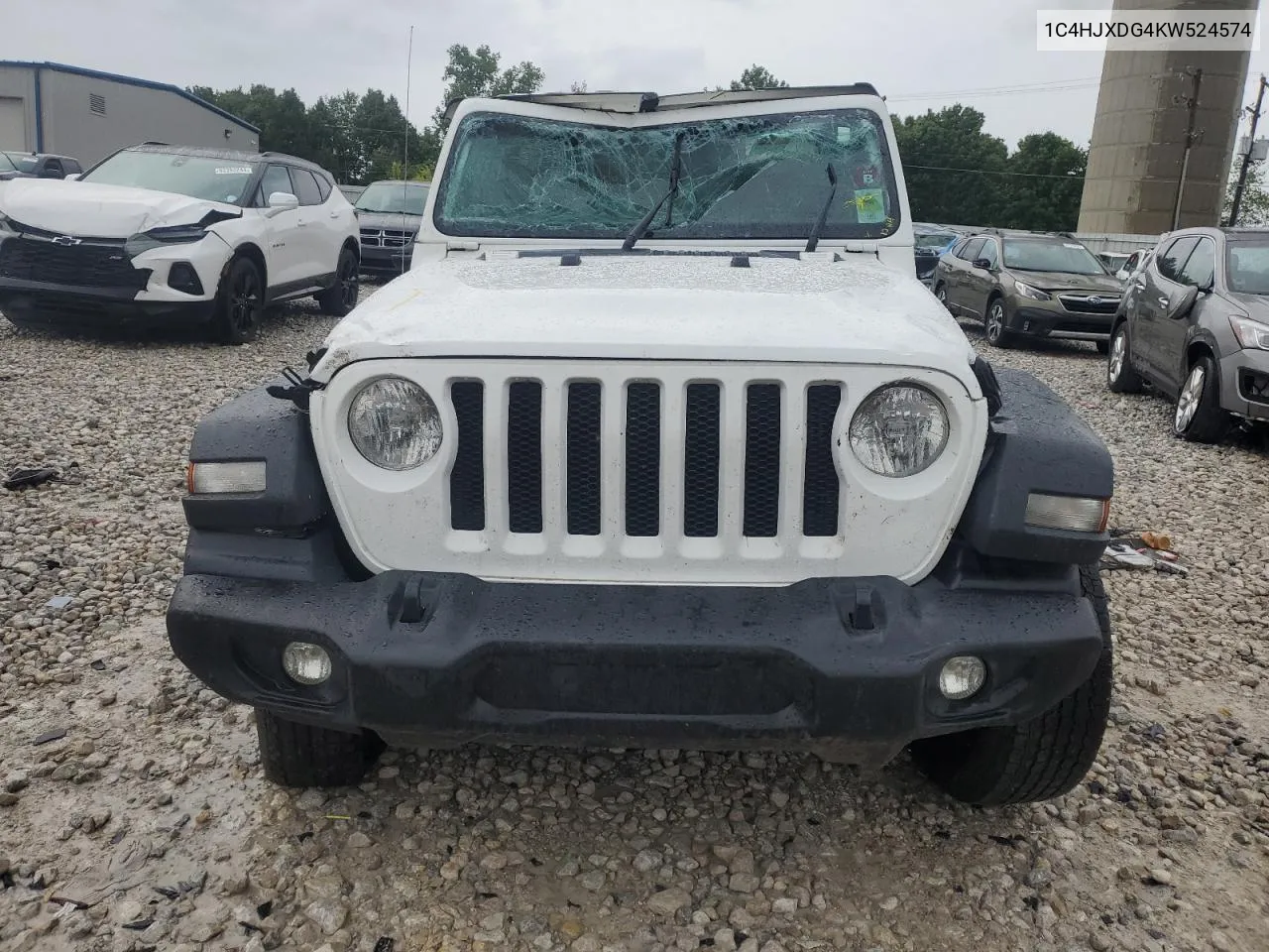 2019 Jeep Wrangler Unlimited Sport VIN: 1C4HJXDG4KW524574 Lot: 60903504