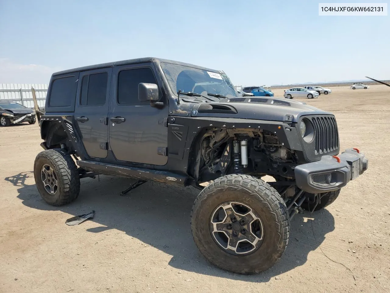 1C4HJXFG6KW662131 2019 Jeep Wrangler Unlimited Rubicon