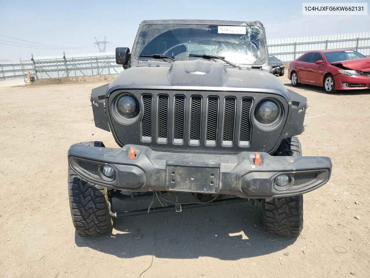 2019 Jeep Wrangler Unlimited Rubicon VIN: 1C4HJXFG6KW662131 Lot: 61440824