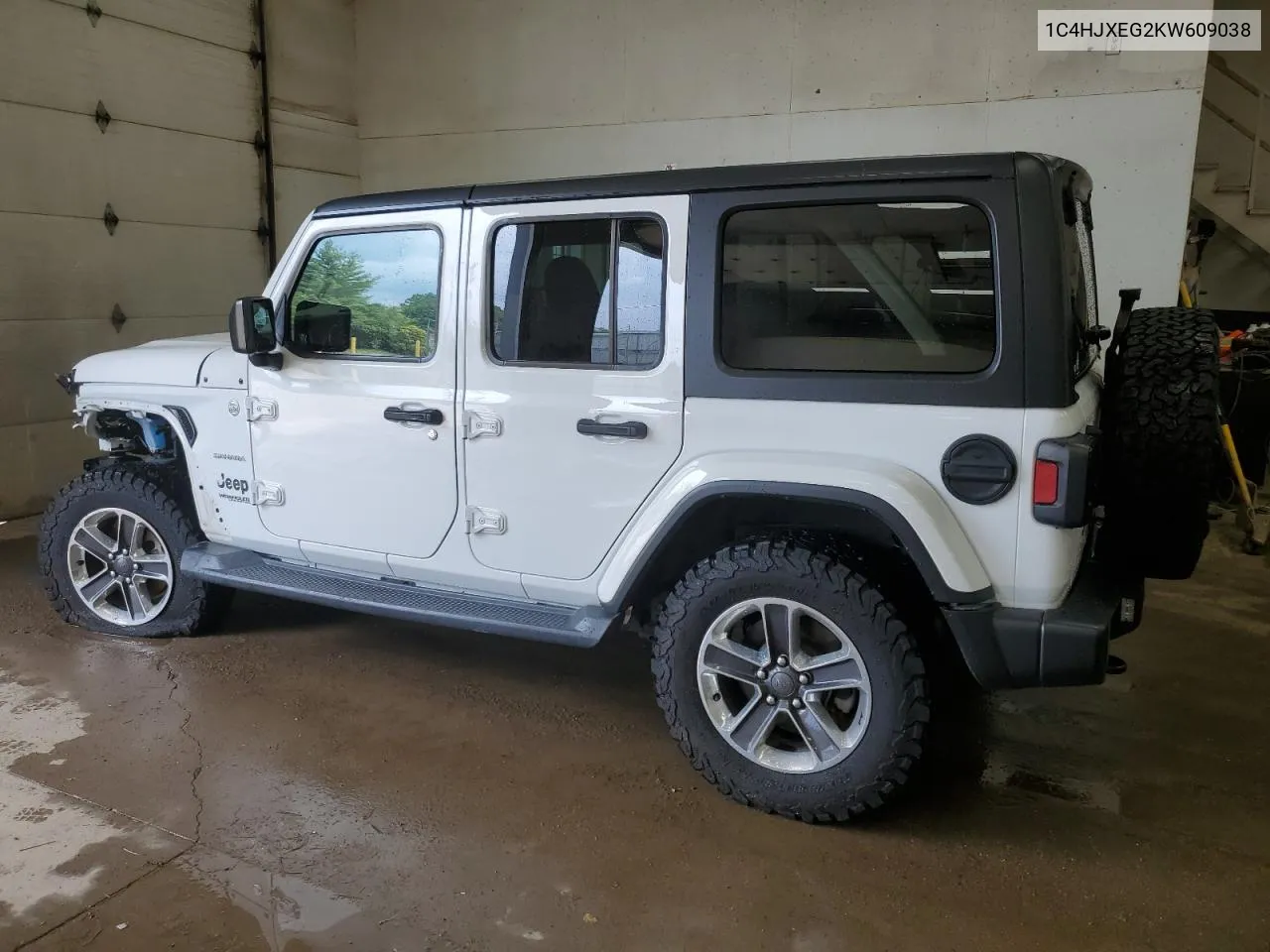 2019 Jeep Wrangler Unlimited Sahara VIN: 1C4HJXEG2KW609038 Lot: 61479824