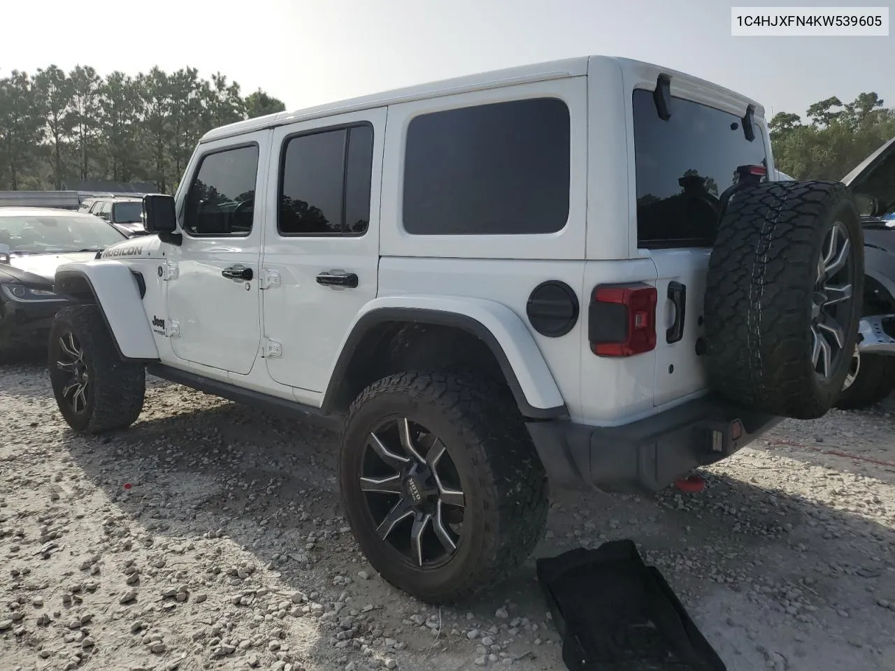 2019 Jeep Wrangler Unlimited Rubicon VIN: 1C4HJXFN4KW539605 Lot: 65444744