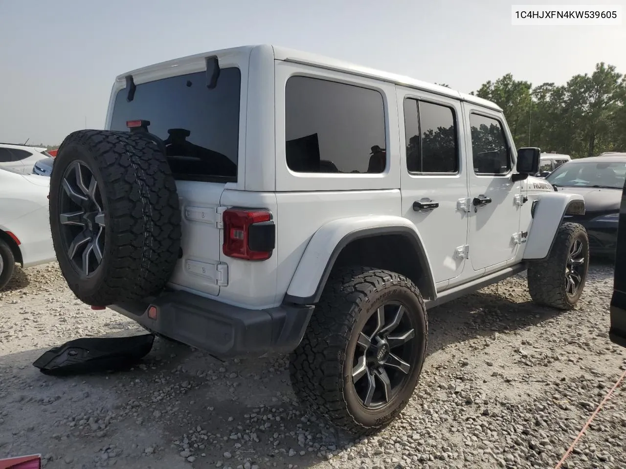 1C4HJXFN4KW539605 2019 Jeep Wrangler Unlimited Rubicon