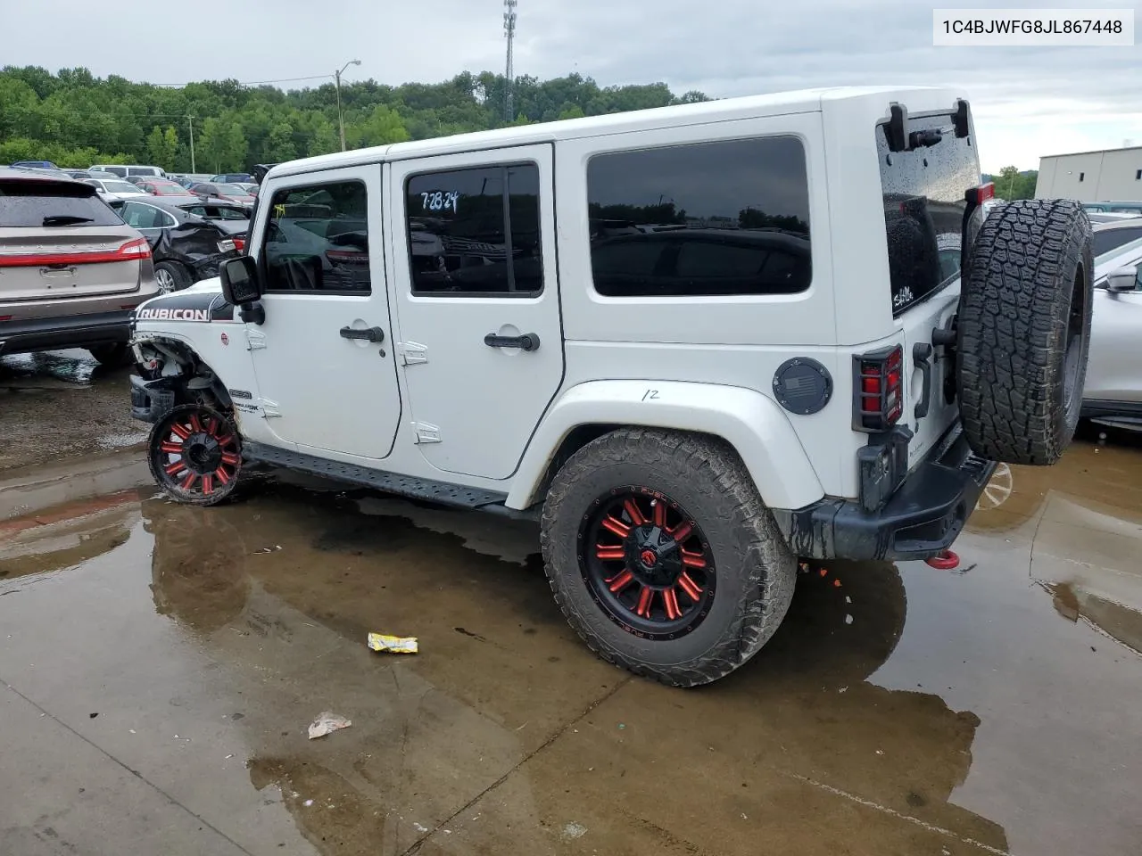 2019 Jeep Wrangler Unlimited Rubicon VIN: 1C4BJWFG8JL867448 Lot: 65513584