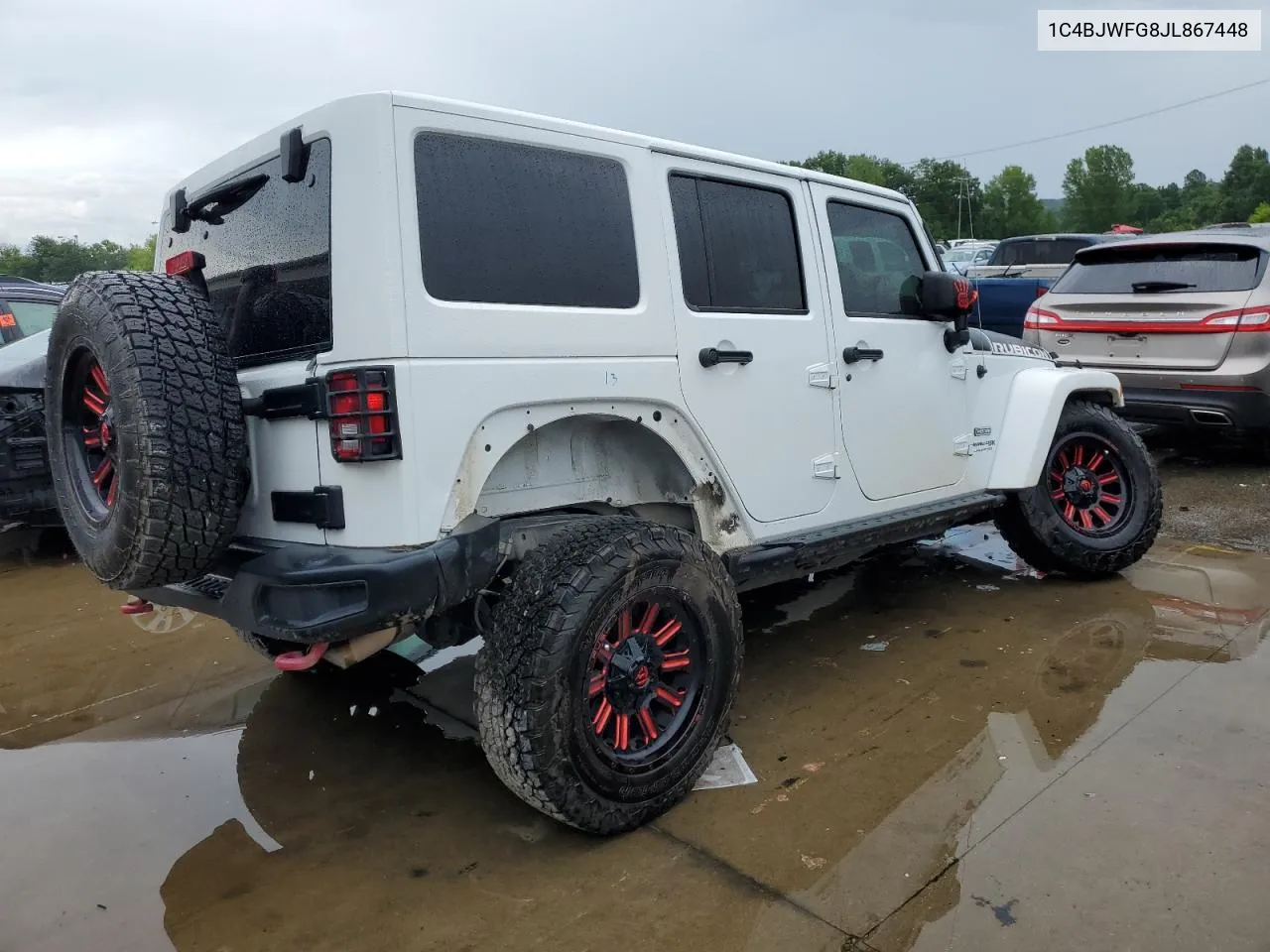 2019 Jeep Wrangler Unlimited Rubicon VIN: 1C4BJWFG8JL867448 Lot: 65513584