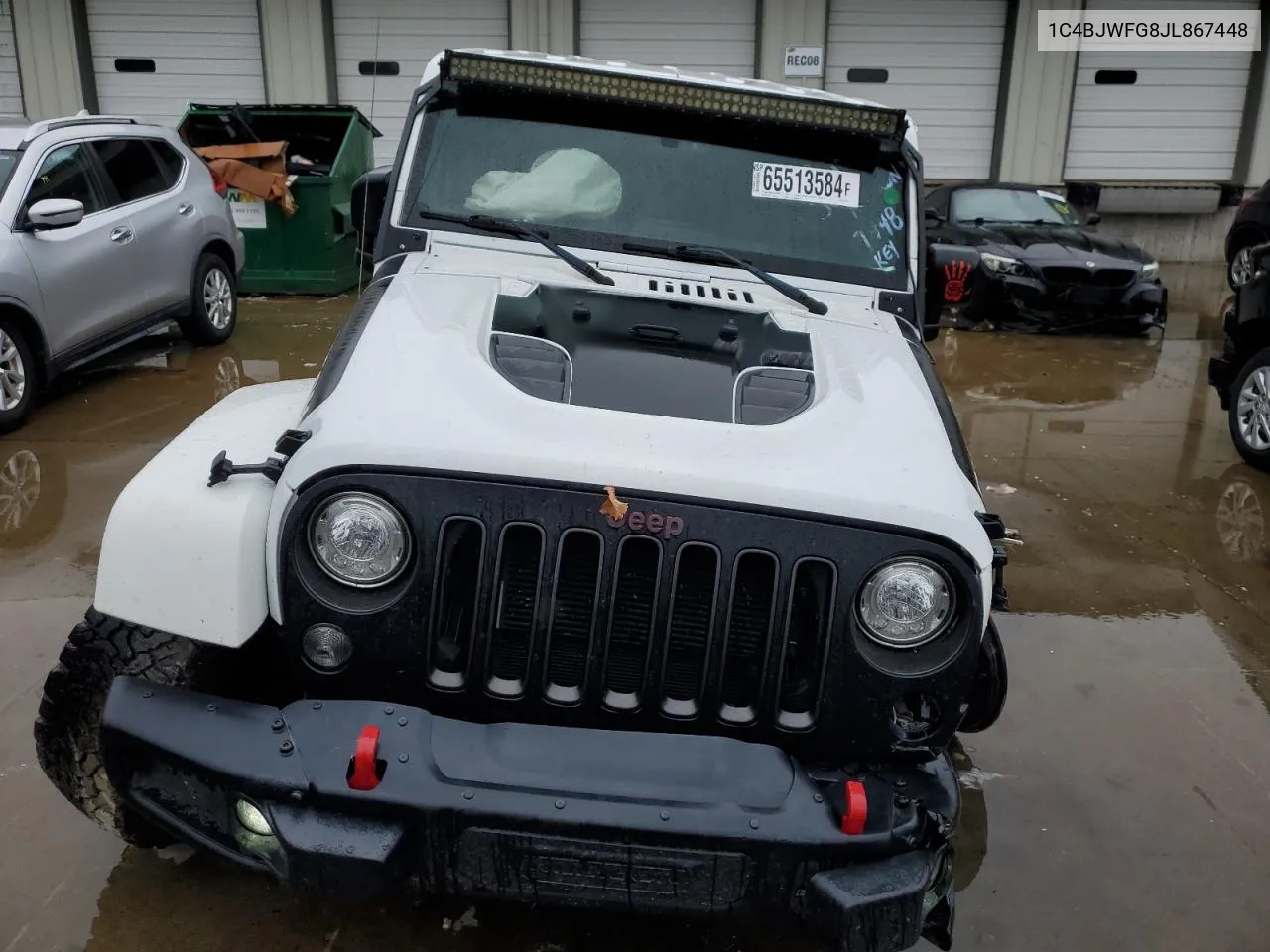 2019 Jeep Wrangler Unlimited Rubicon VIN: 1C4BJWFG8JL867448 Lot: 65513584