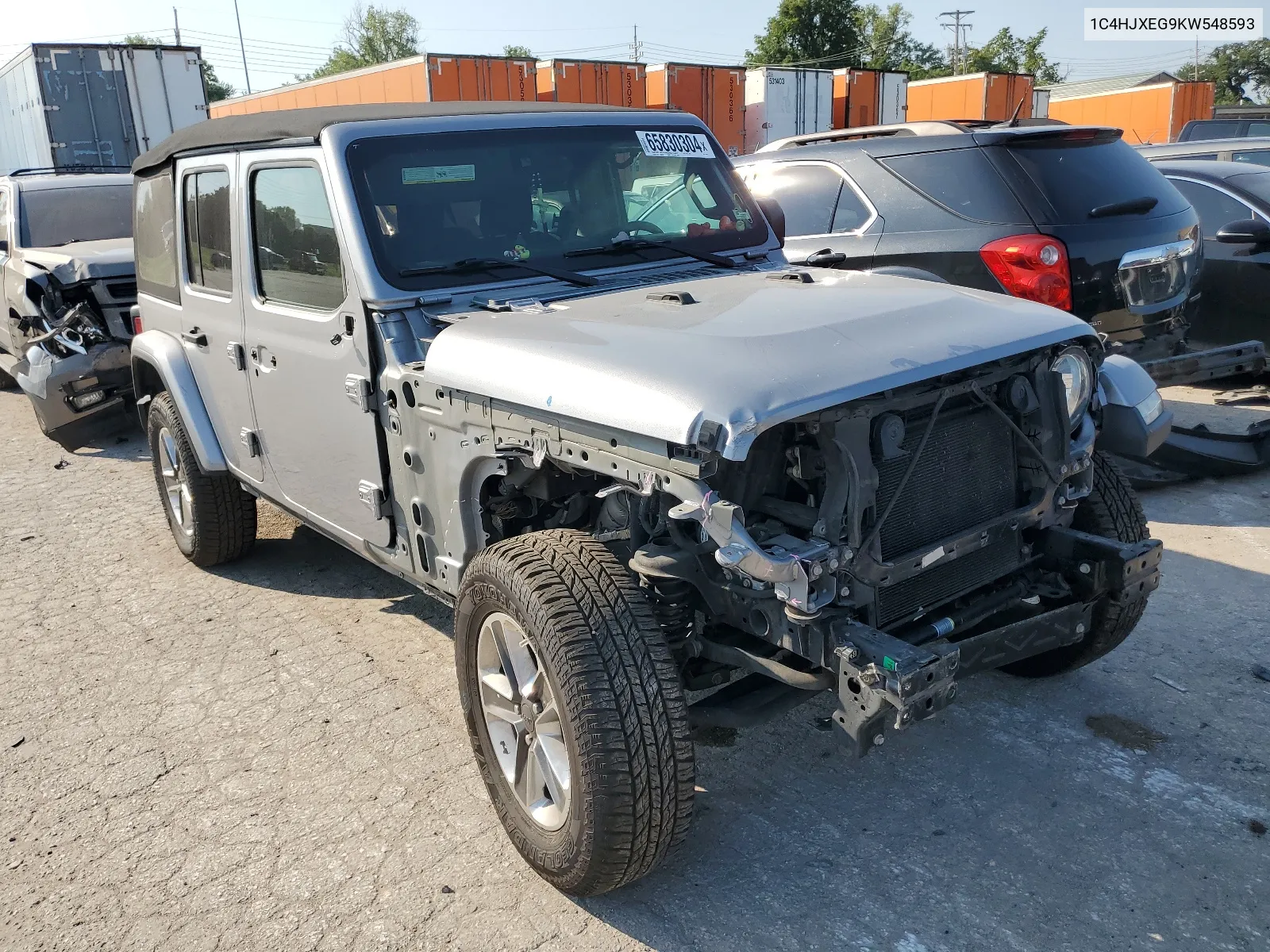 1C4HJXEG9KW548593 2019 Jeep Wrangler Unlimited Sahara