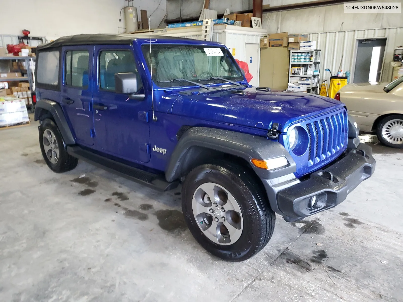 2019 Jeep Wrangler Unlimited Sport VIN: 1C4HJXDN0KW548028 Lot: 65864154