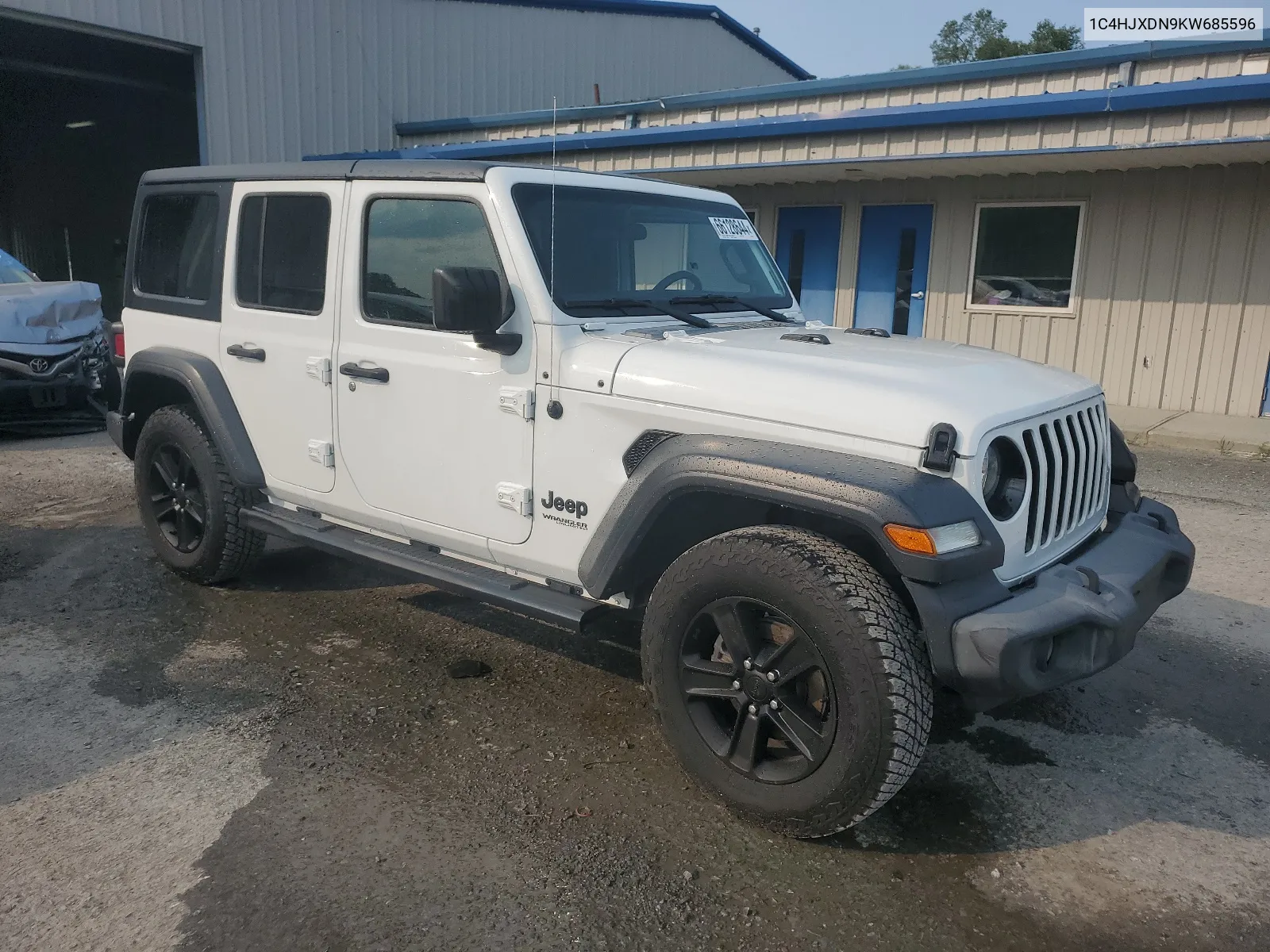 1C4HJXDN9KW685596 2019 Jeep Wrangler Unlimited Sport