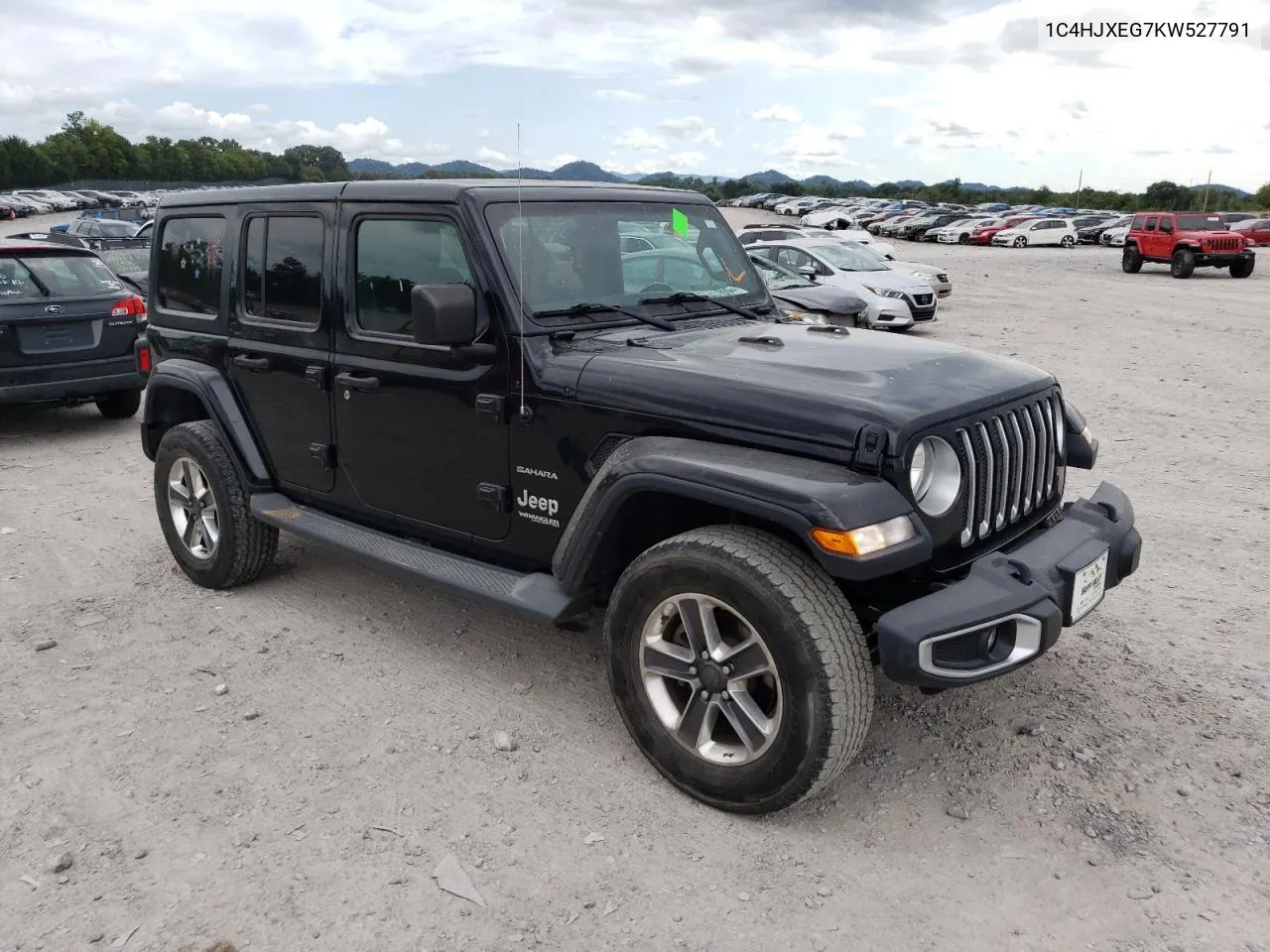 1C4HJXEG7KW527791 2019 Jeep Wrangler Unlimited Sahara