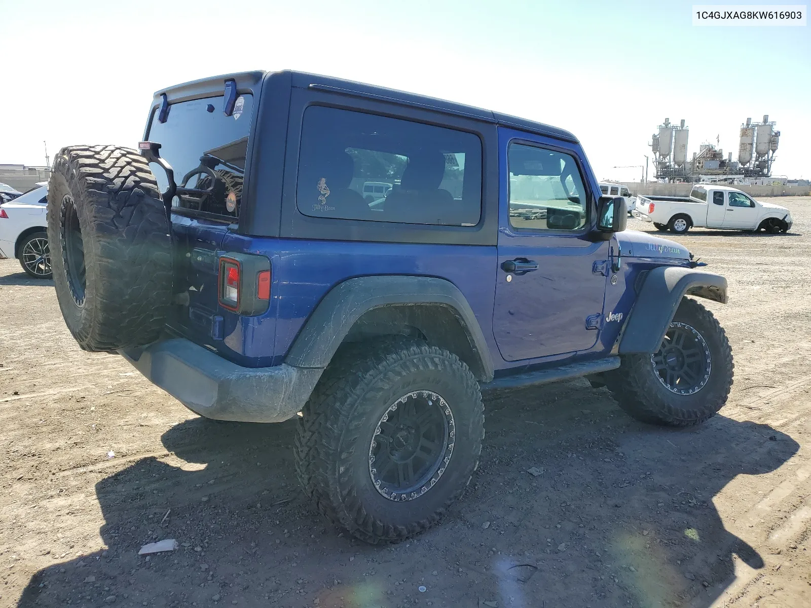 1C4GJXAG8KW616903 2019 Jeep Wrangler Sport