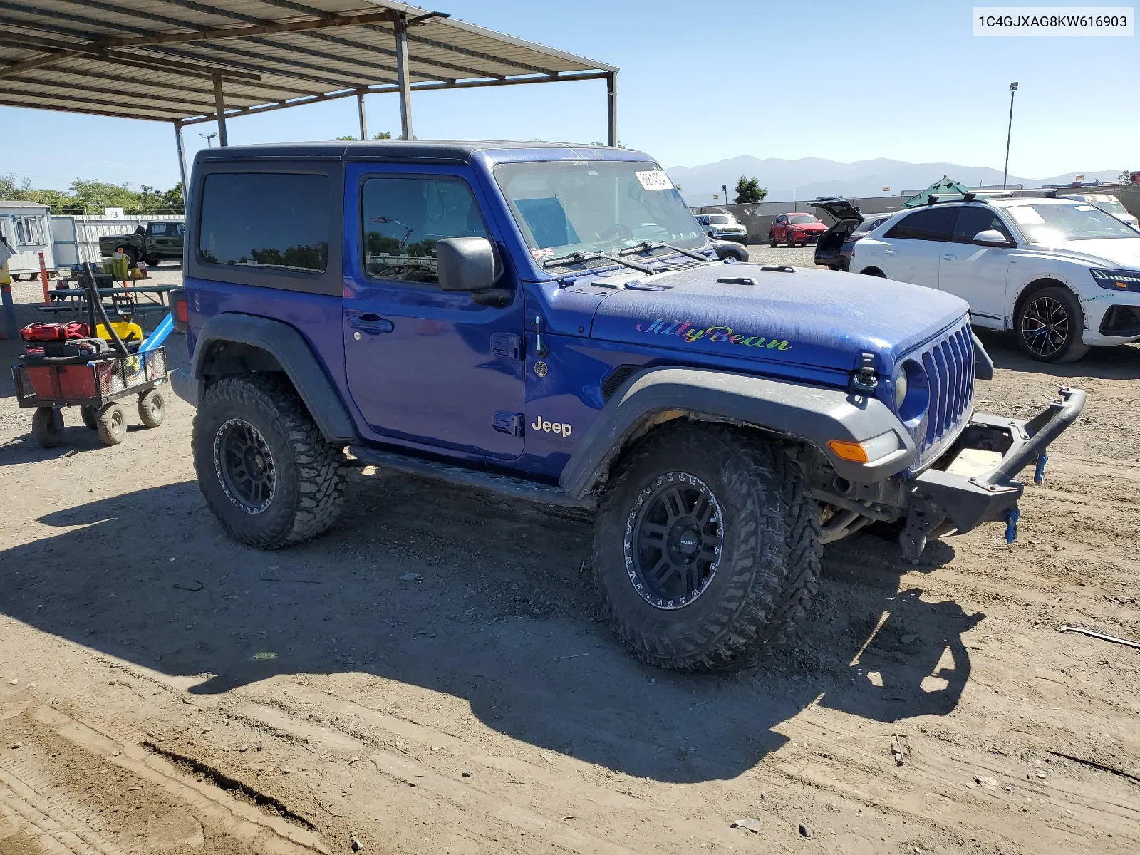 1C4GJXAG8KW616903 2019 Jeep Wrangler Sport