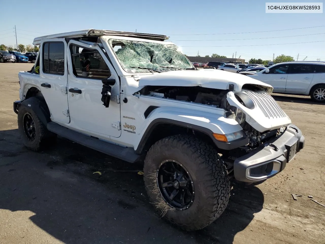 1C4HJXEG8KW528593 2019 Jeep Wrangler Unlimited Sahara