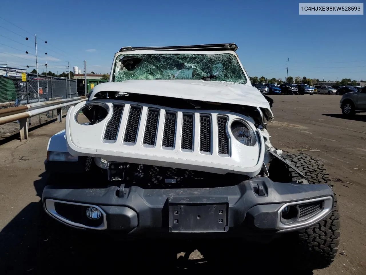 2019 Jeep Wrangler Unlimited Sahara VIN: 1C4HJXEG8KW528593 Lot: 67519834