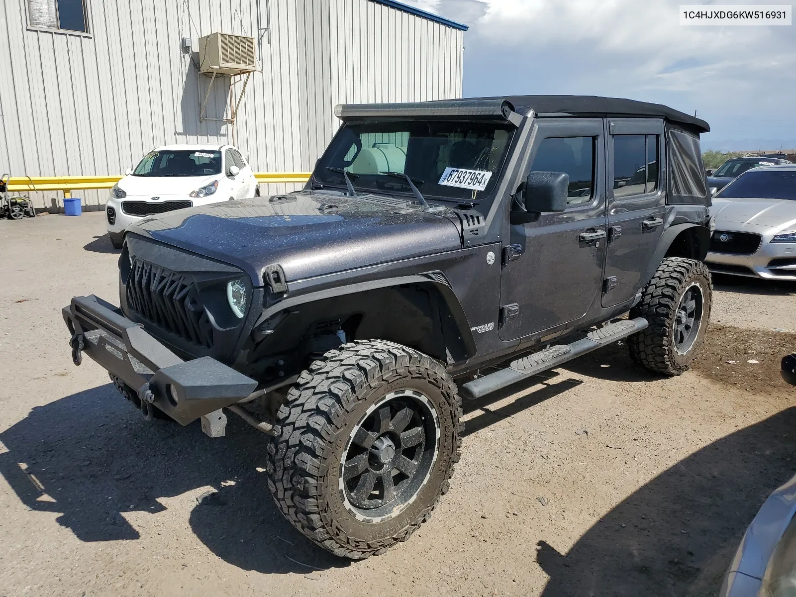 1C4HJXDG6KW516931 2019 Jeep Wrangler Unlimited Sport