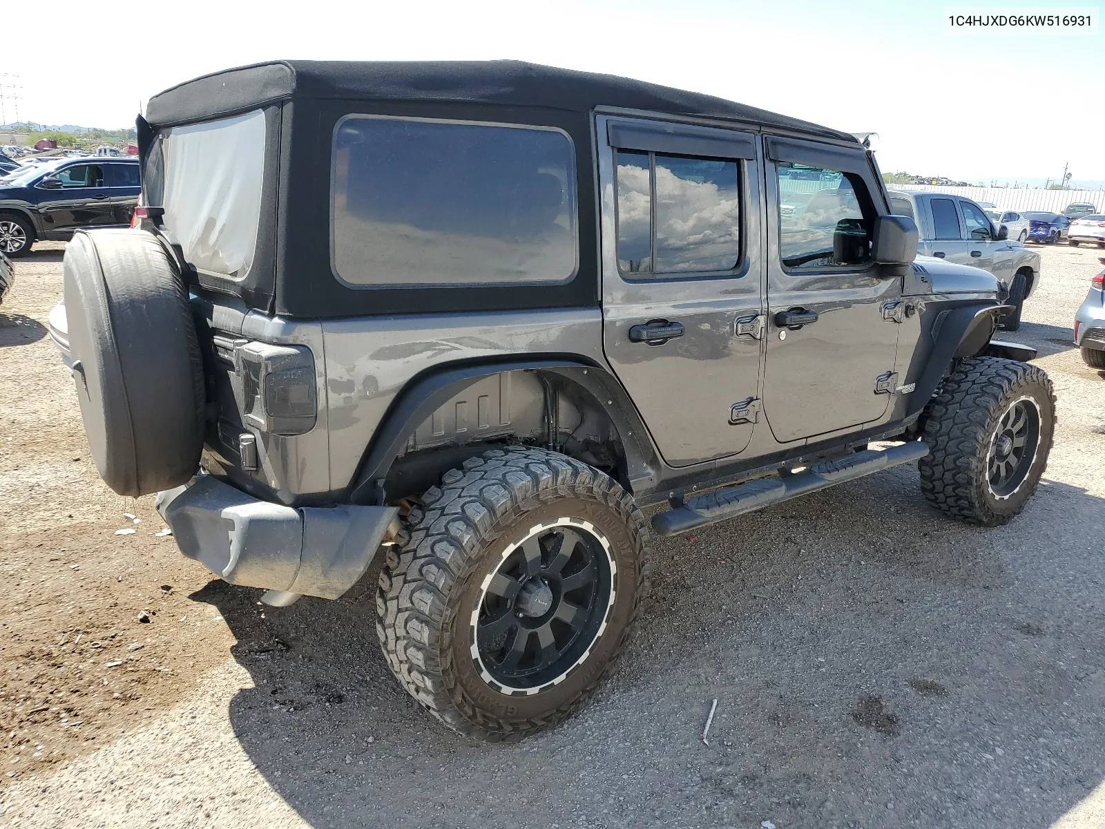 1C4HJXDG6KW516931 2019 Jeep Wrangler Unlimited Sport