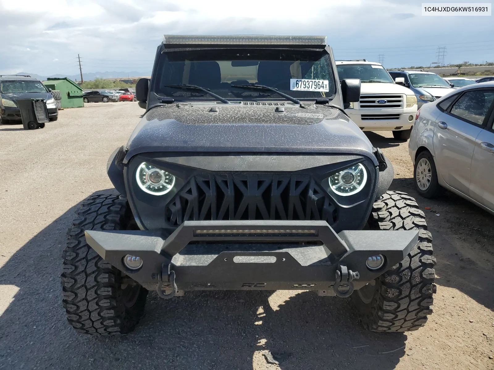 2019 Jeep Wrangler Unlimited Sport VIN: 1C4HJXDG6KW516931 Lot: 67937964