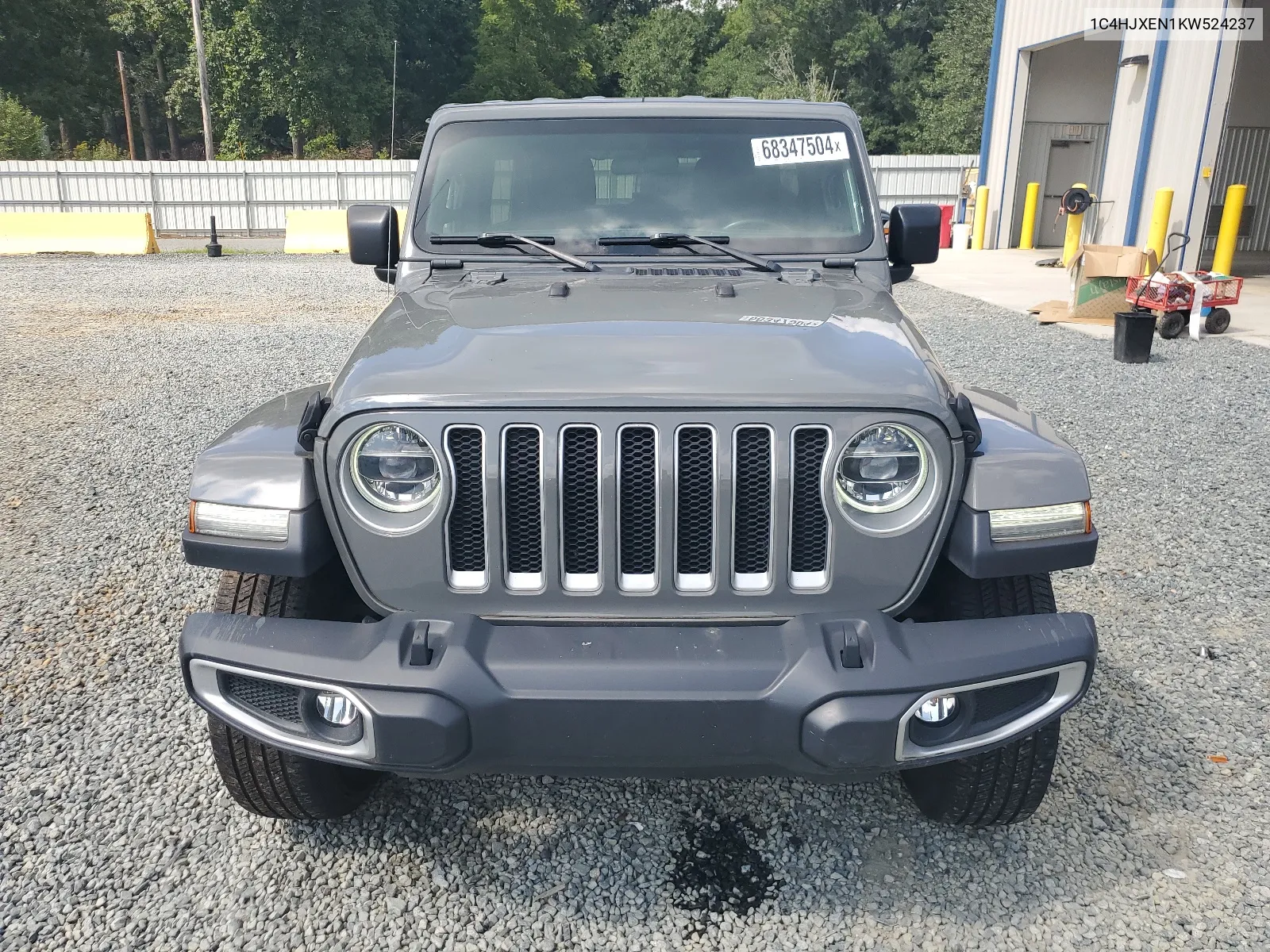 2019 Jeep Wrangler Unlimited Sahara VIN: 1C4HJXEN1KW524237 Lot: 68347504