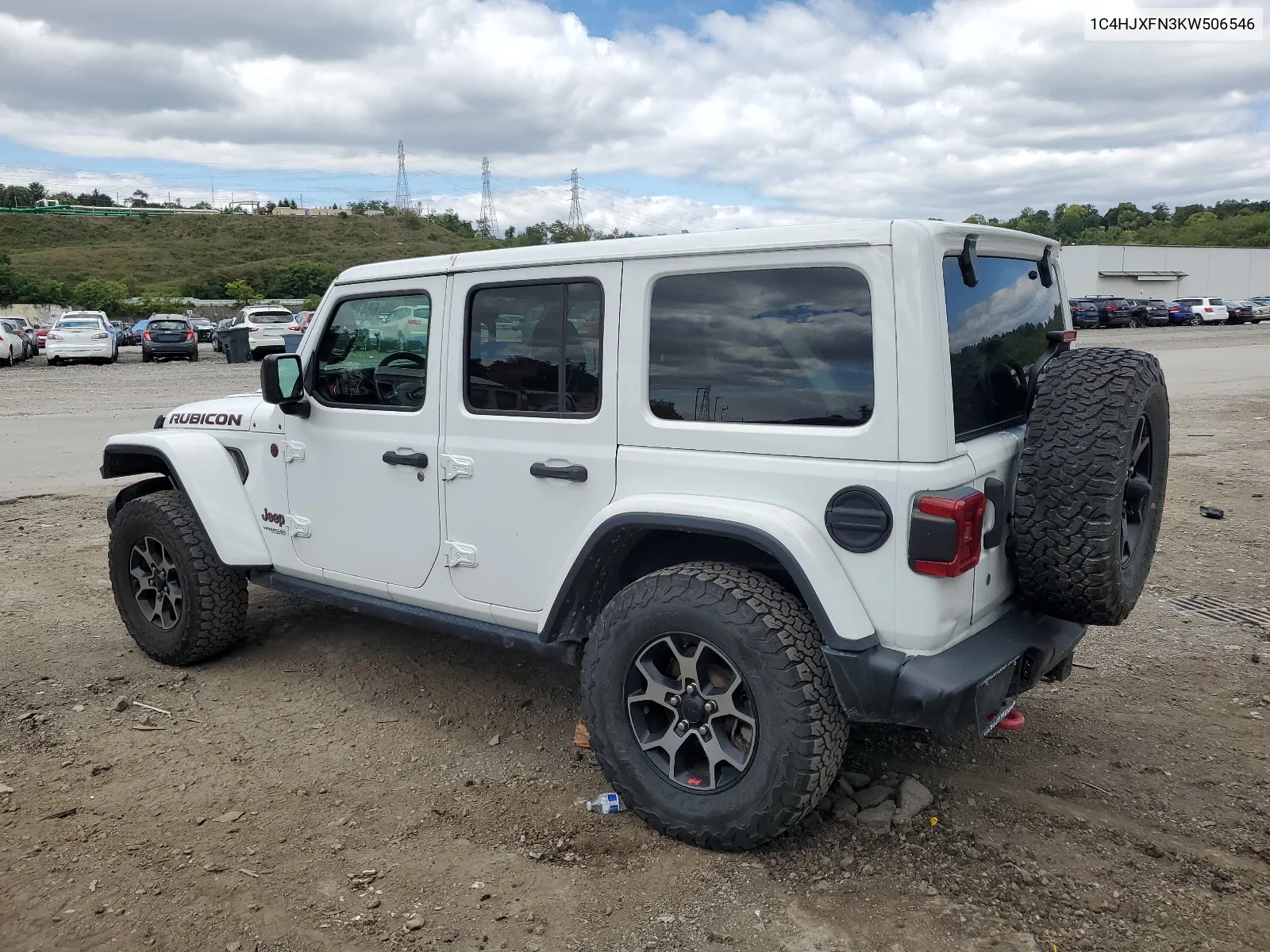 2019 Jeep Wrangler Unlimited Rubicon VIN: 1C4HJXFN3KW506546 Lot: 68415504