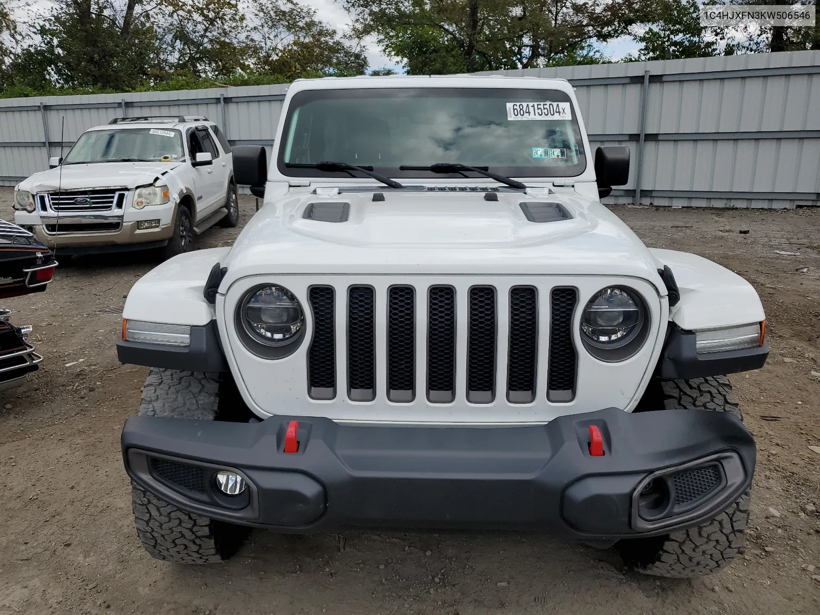 2019 Jeep Wrangler Unlimited Rubicon VIN: 1C4HJXFN3KW506546 Lot: 68415504