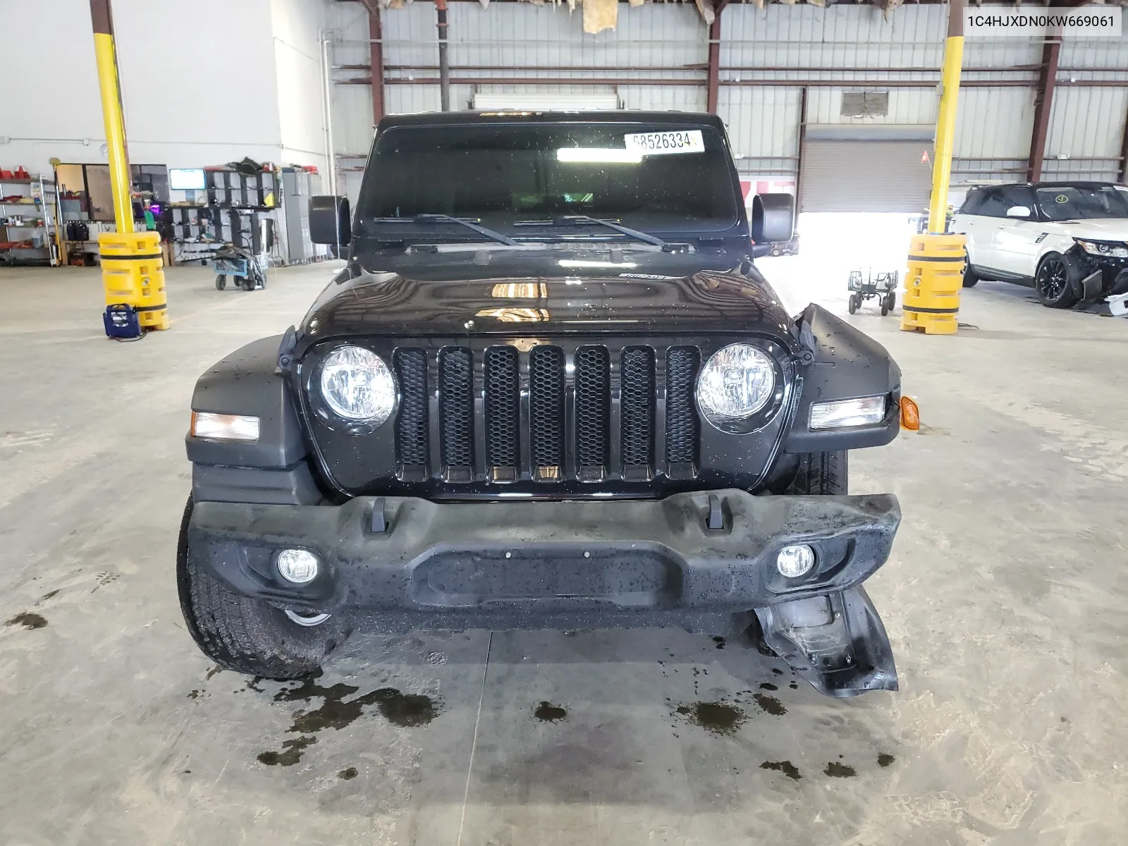 2019 Jeep Wrangler Unlimited Sport VIN: 1C4HJXDN0KW669061 Lot: 68526334