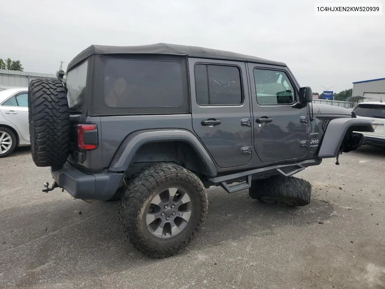 2019 Jeep Wrangler Unlimited Sahara VIN: 1C4HJXEN2KW520939 Lot: 68788424