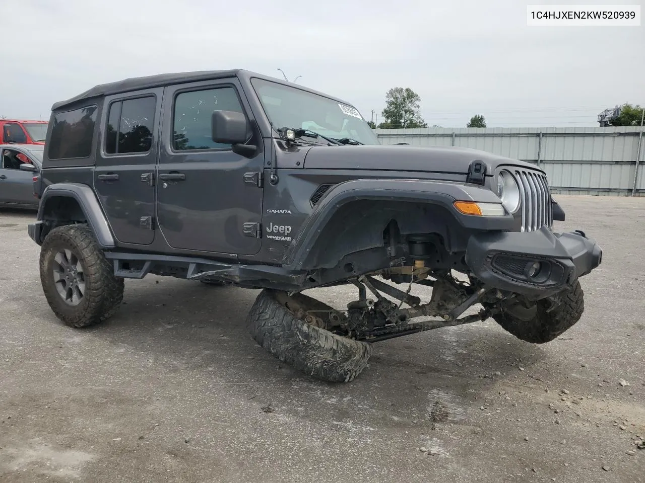 2019 Jeep Wrangler Unlimited Sahara VIN: 1C4HJXEN2KW520939 Lot: 68788424