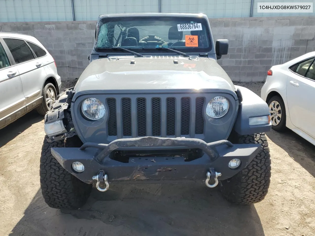 1C4HJXDG8KW579027 2019 Jeep Wrangler Unlimited Sport