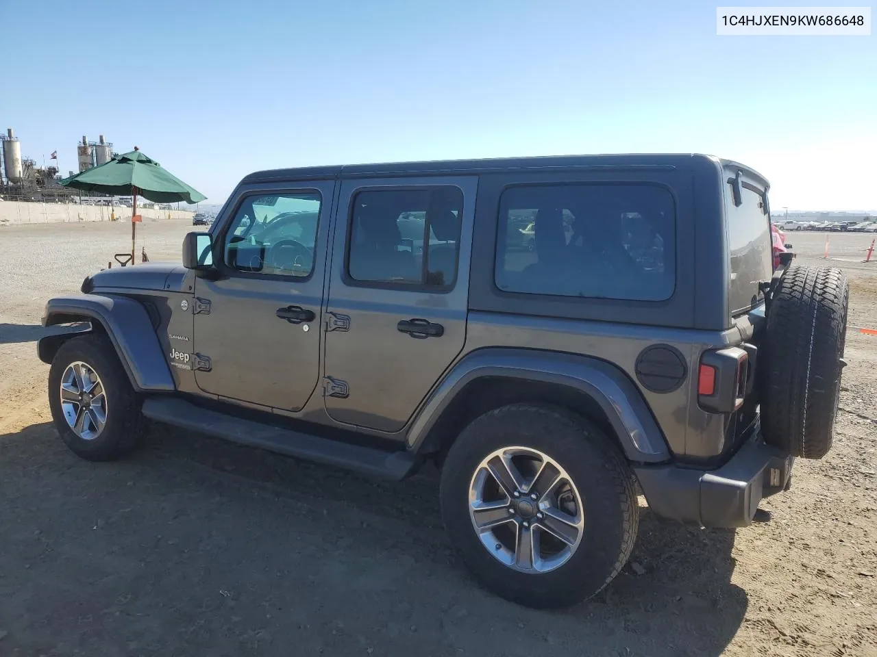 1C4HJXEN9KW686648 2019 Jeep Wrangler Unlimited Sahara