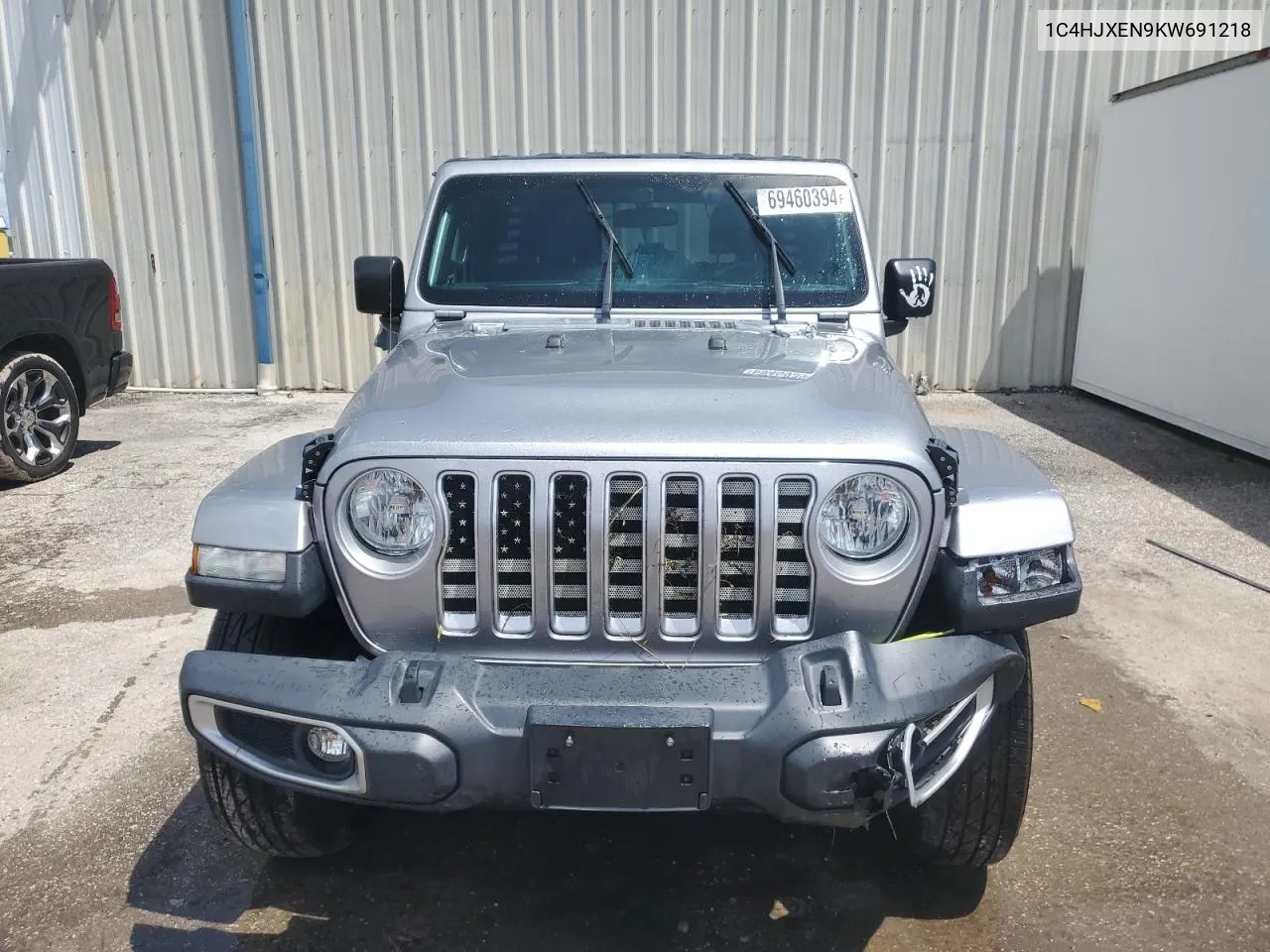 2019 Jeep Wrangler Unlimited Sahara VIN: 1C4HJXEN9KW691218 Lot: 69460394