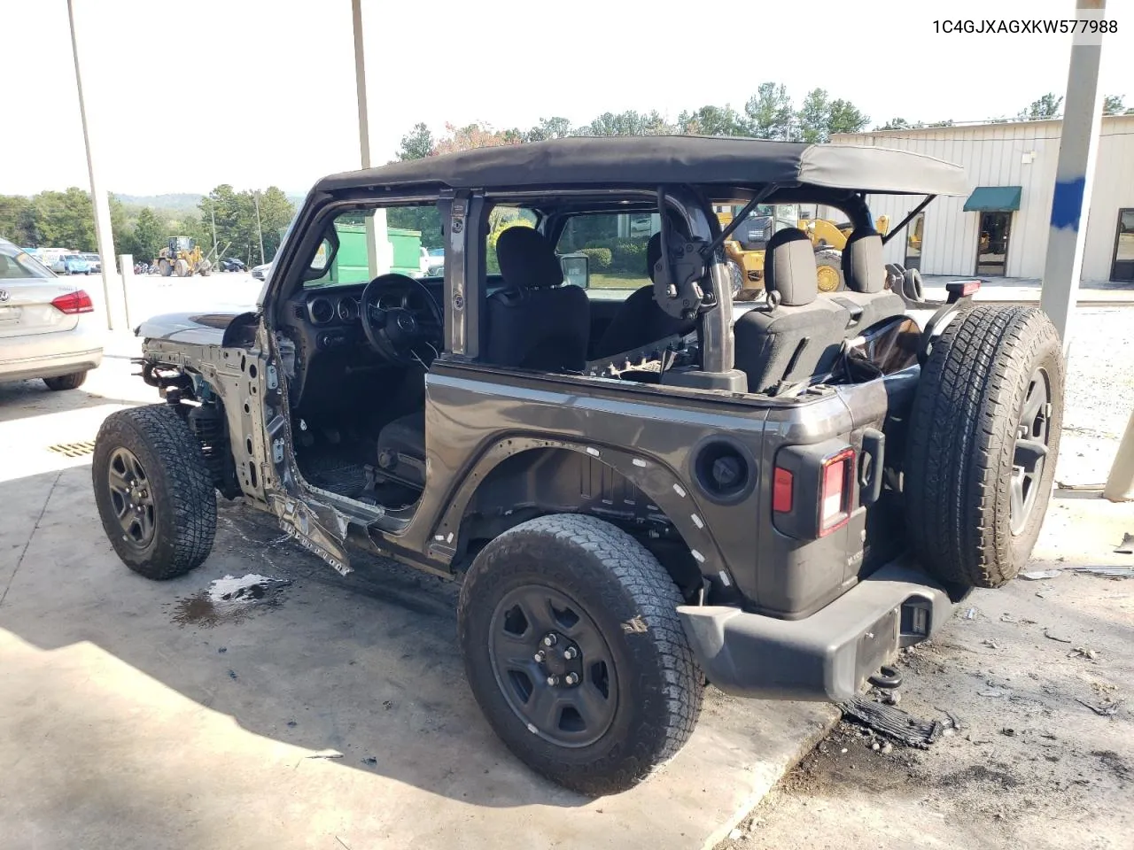 1C4GJXAGXKW577988 2019 Jeep Wrangler Sport