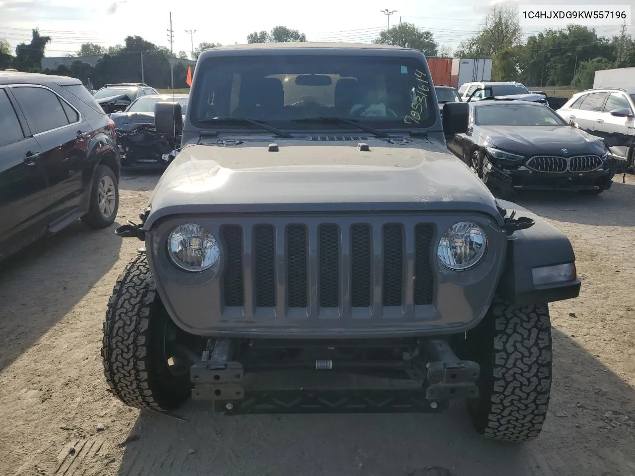 2019 Jeep Wrangler Unlimited Sport VIN: 1C4HJXDG9KW557196 Lot: 70531614