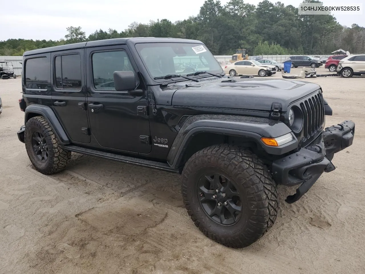 1C4HJXEG0KW528535 2019 Jeep Wrangler Unlimited Sahara