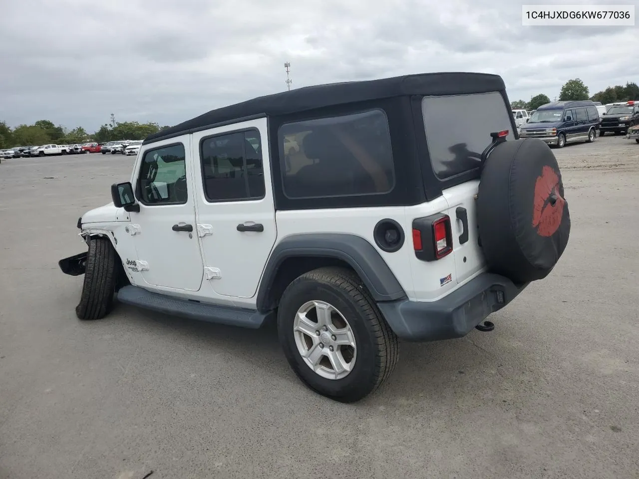 1C4HJXDG6KW677036 2019 Jeep Wrangler Unlimited Sport