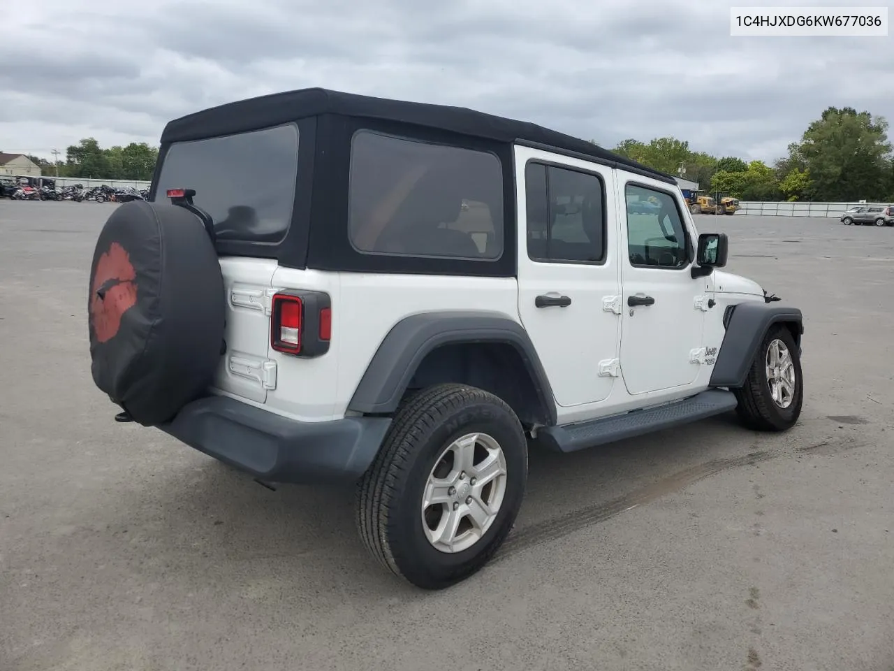 2019 Jeep Wrangler Unlimited Sport VIN: 1C4HJXDG6KW677036 Lot: 71077284