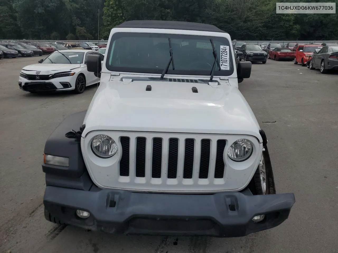 1C4HJXDG6KW677036 2019 Jeep Wrangler Unlimited Sport