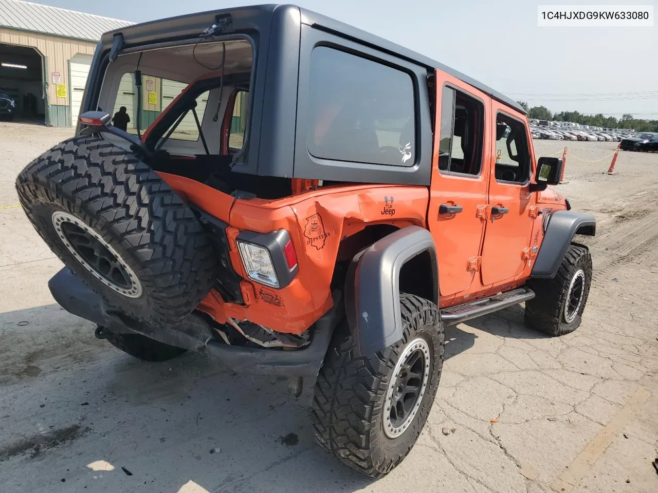 2019 Jeep Wrangler Unlimited Sport VIN: 1C4HJXDG9KW633080 Lot: 71174944