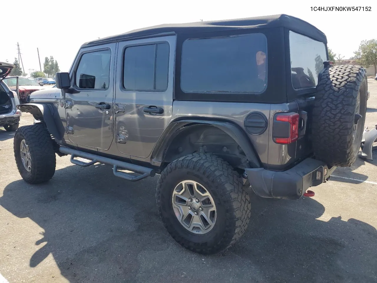 1C4HJXFN0KW547152 2019 Jeep Wrangler Unlimited Rubicon