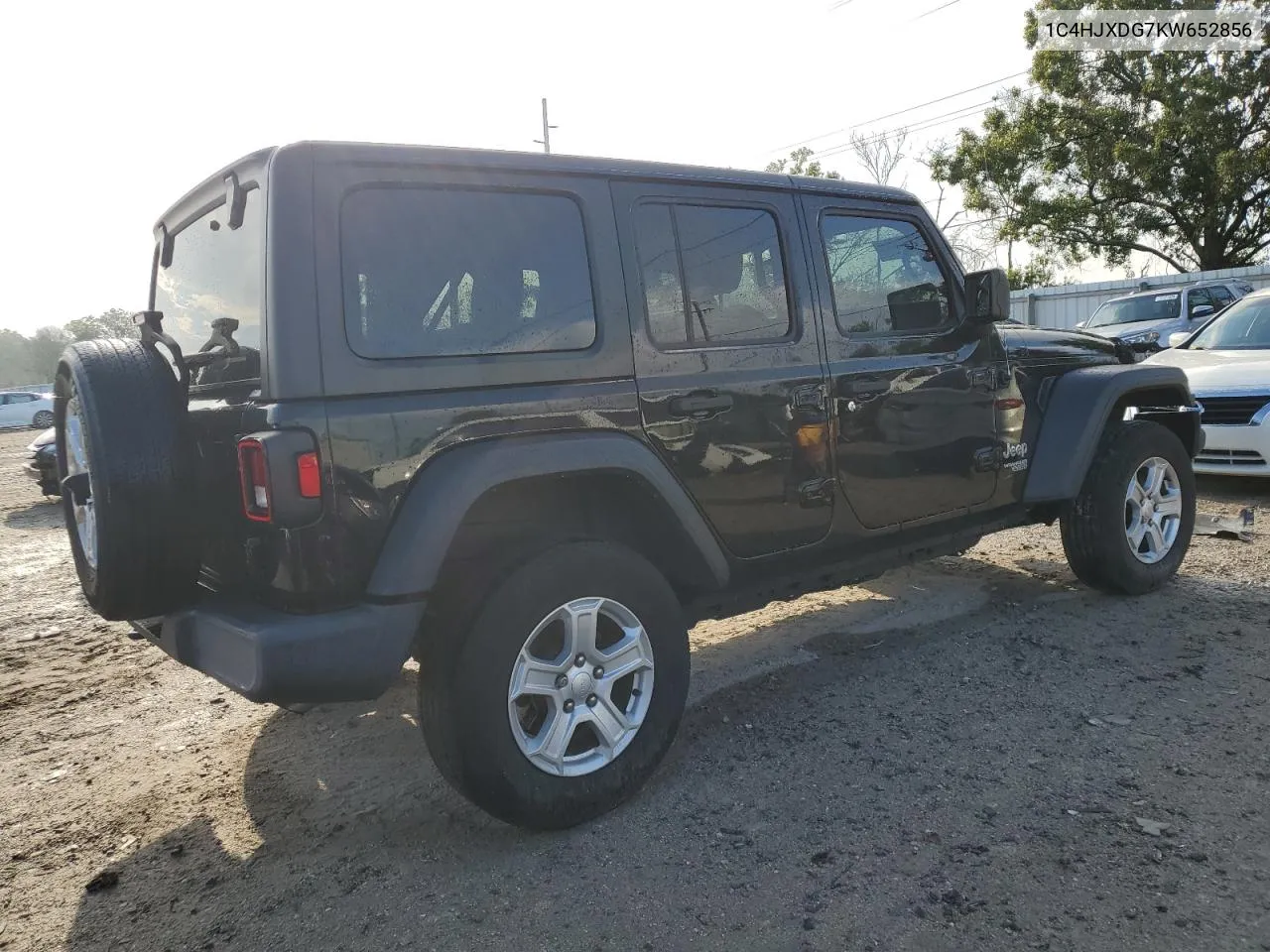 2019 Jeep Wrangler Unlimited Sport VIN: 1C4HJXDG7KW652856 Lot: 72207514