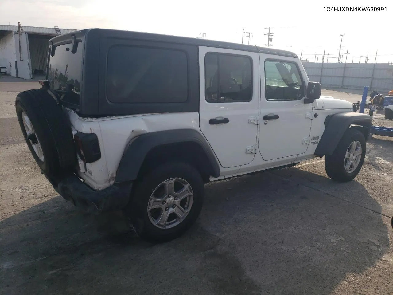 1C4HJXDN4KW630991 2019 Jeep Wrangler Unlimited Sport